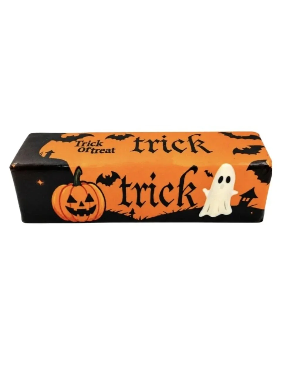 Halloween Trick or Treat Party Butter Stick Set - Purple & Yellow 2pc.